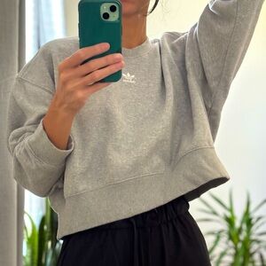 Adidas Cropped Sweatshirt